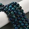 Dyed Natural Tiger Eye Beads Strands G-G102-A02-03-2