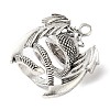 Tibetan Style Alloy Pendants AL-C001-01AS-2