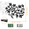 Iron Wall Art Decorations HJEW-WH0067-121-2