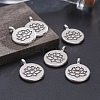 Tibetan Style Alloy Pendants TIBE-S301-015TAS-NR-4