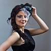 12Pcs 3 Styles EVA Cloth Mini Hat Fascinator Base AJEW-BC0007-02-6