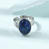 Adjustable 304 Stainless Steel Finger Rings for Women GG-CBA7994-04P-16-1