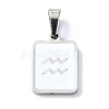 304 Stainless Steel Pendants STAS-C097-56P-06-1