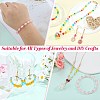 1280Pcs 32 Colors Transparent Acrylic Beads TACR-SZ0001-20B-6