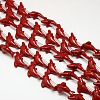 Synthetic Gemstone Coral Beads Strands CORA-L027-M-2