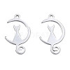 Non-Tarnish 201 Stainless Steel Pendants STAS-N098-081P-3