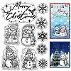Plastic Stamps DIY-WH20018-0055-1