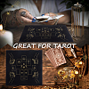 Square Velvet Tarot Tablecloth for Divination AJEW-WH0470-82D-5