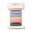 Polyester and Nylon Tartan Ribbon Sets DIY-Z029-01Q-2