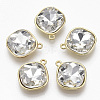 Golden Plated Alloy Pendants X-PALLOY-N154-03E-1