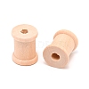 Schima Wood Sewing Embroidery Thread Spool ODIS-WH0030-01A-1