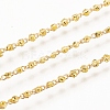 Brass Handmade Beaded Chain CHC-G011-08G-01-2