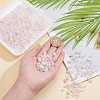 Natural Rose Quartz Chip Bead Strands G-GA0001-46-3