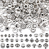 8 Bags Tibetan Style Alloy Beads FIND-SC0017-89-1