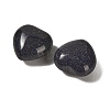 Blue Goldstone Heart Love Stone GG-CBAA0EE-03-20B-2