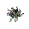 Natural Fluorite Pendants G-O194-01-2