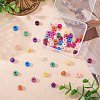 55Pcs 11 Colors Natural White Jade Dyed Beads G-TA0002-74-5
