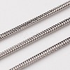 304 Stainless Steel Round Snake Chains CHS-L015-06-1