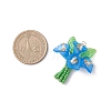 Glass Seed Beaded Pendants PALLOY-MZ01155-3