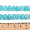 Faceted Dyed Natural White Jade Beads Strands GG-CBAE966-01B-M-5