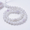 Natural & Dyed Crackle Agate Bead Strands G-T056-10mm-04-2