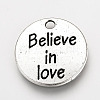 Tibetan Style Alloy Pendants TIBEP-Q078-17AS-RS-4