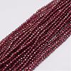 Natural Garnet Beads Strands G-E351-03-1