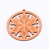 Wood Big Pendants WOOD-WH0106-10-1