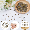 240Pcs 12 Styles Tibetan Style Alloy Spacer Beads TIBE-SC0002-59A-6