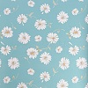 Daisy Flower Printed PVC Leather Fabric Sheets DIY-WH0158-61B-08-2