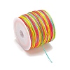 50M Segment Dyed Nylon Chinese Knotting Cord NWIR-YW0001-05A-6