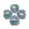 Natural Rainbow Fluorite Heart Love Stone G-S336-01D-08-1
