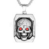 304 Stainless Steel Pendant Necklaces STAS-Q203-AAT802-2-1