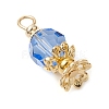 Imitation Austrian Crystal K9 Glass Pendants PALLOY-JF03567-4