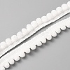 Polyester Lace Trim OCOR-WH0073-94C-1