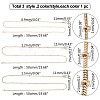 304 Stainless Steel Round Snake Chain Necklace Making NJEW-UN0001-08-8