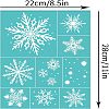 Self-Adhesive Silk Screen Printing Stencil DIY-WH0338-025-2