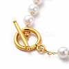 Plastic Imitation Pearl Beaded Necklaces NJEW-P275-02G-2