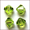 Imitation Austrian Crystal Beads SWAR-F022-10x10mm-252-3