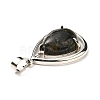 Natural Labradorite Pendants G-B033-04P-17-4