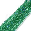 Electroplate Glass Beads Strands LS-EGLA-A034-T10mm-L12-1