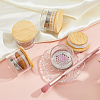 Glass Nail Dish Cup TOOL-WH0059-030-5