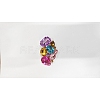 Left and Right Detachable Glass Rhinestone Shoe Decoration AJEW-WH0235-79-2