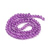 Crackle Glass Beads Strands CCG-Q001-10mm-M-3