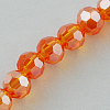Electroplate Glass Bead Strands LS-EGLA-R015-4mm-28-2