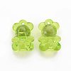 Transparent Acrylic Pendants TACR-S151-01B-729-2