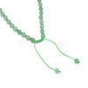 Natural Green Aventurine Pendant Necklaces NJEW-P241-C06-4