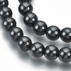 Non-magnetic Synthetic Hematite Beads Strands X-G-Q892-6mm-2