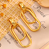 304 Stainless Steel Stud Dangle Earrings FS-WG489C3-02-1
