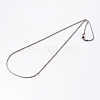 304 Stainless Steel Rope Chain Necklaces STAS-O056-D-10-2
